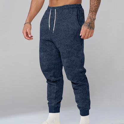 Comfortable sweatpants for men with elastic waist and sporty style Chic and Style