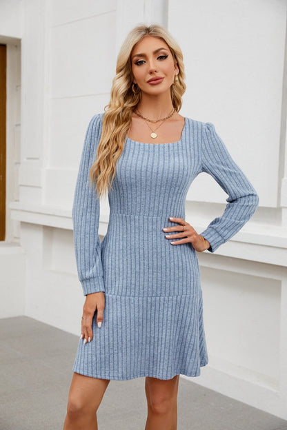 Robe midi tricotée Chic und Stil