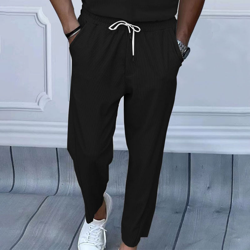 Comfortable men's lounge pants with side pockets Chic and Style