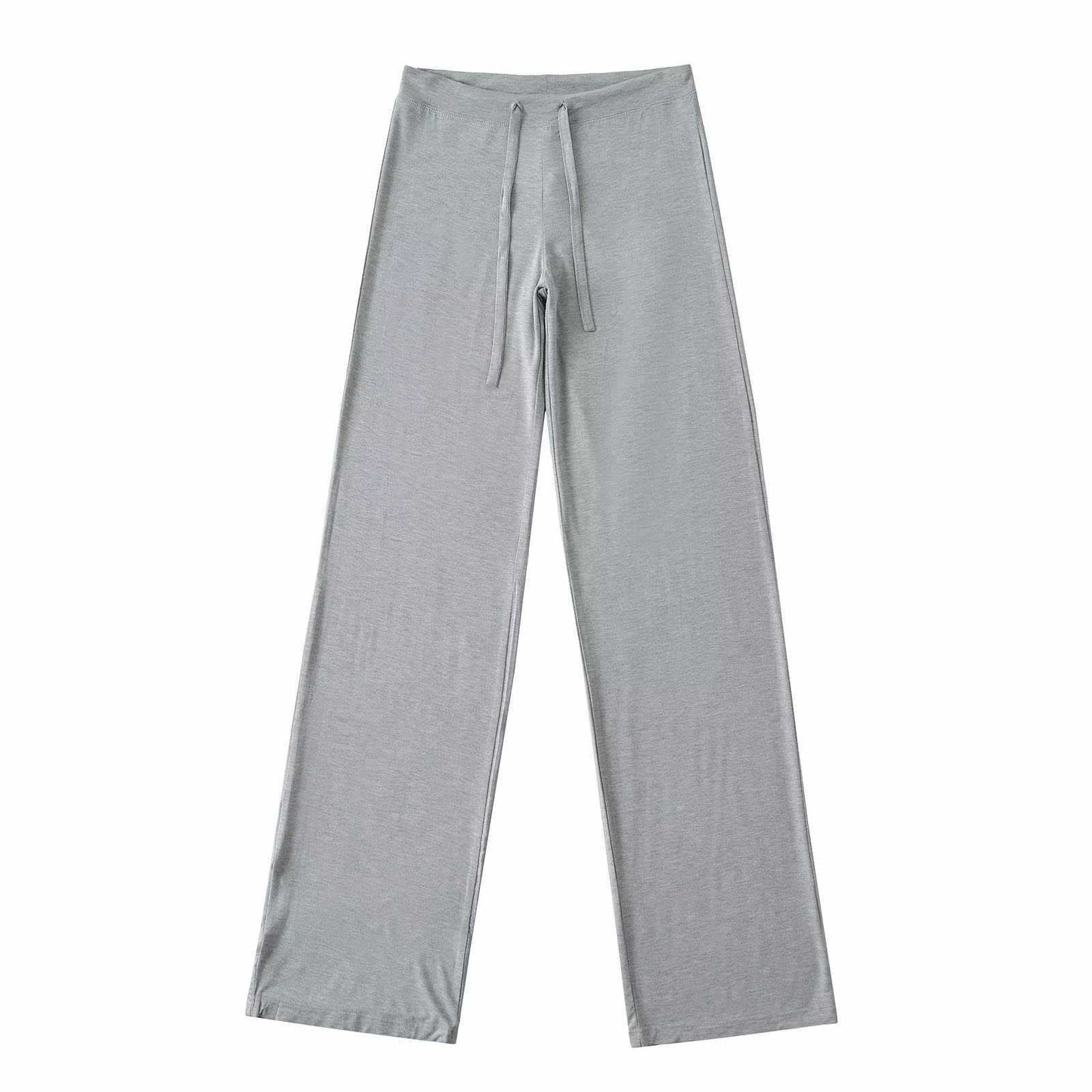 Chic and Style casual wide jersey pants for women