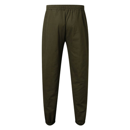 Men's leisure pants with elastic waistband and practical pockets Chic and Style
