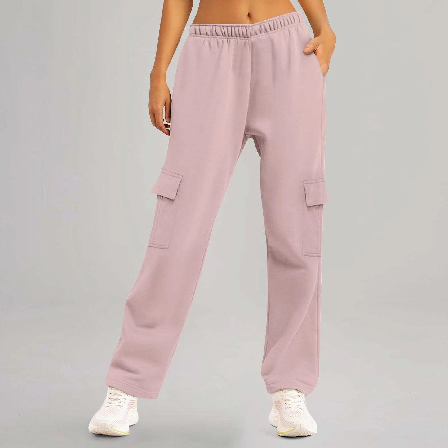 Chic and Style women's cargo style cargo pants with practical side pockets