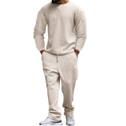 Chic Sweatshirt and Jogging Pants Set for Men