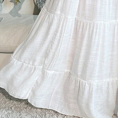 Jupe maxi à volants pour femmes Chic und Stil 1753241309