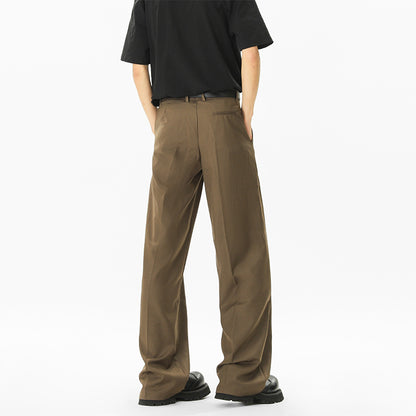 High-waisted wide-leg pants for women with side zipper and trendy cut Chic und Stil