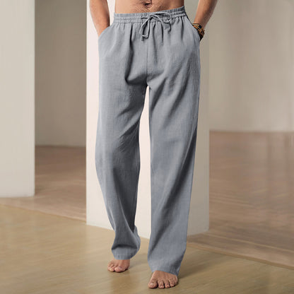 Pantalon de loisirs confortable pour hommes avec taille réglable et matériau respirant Chic und Stil