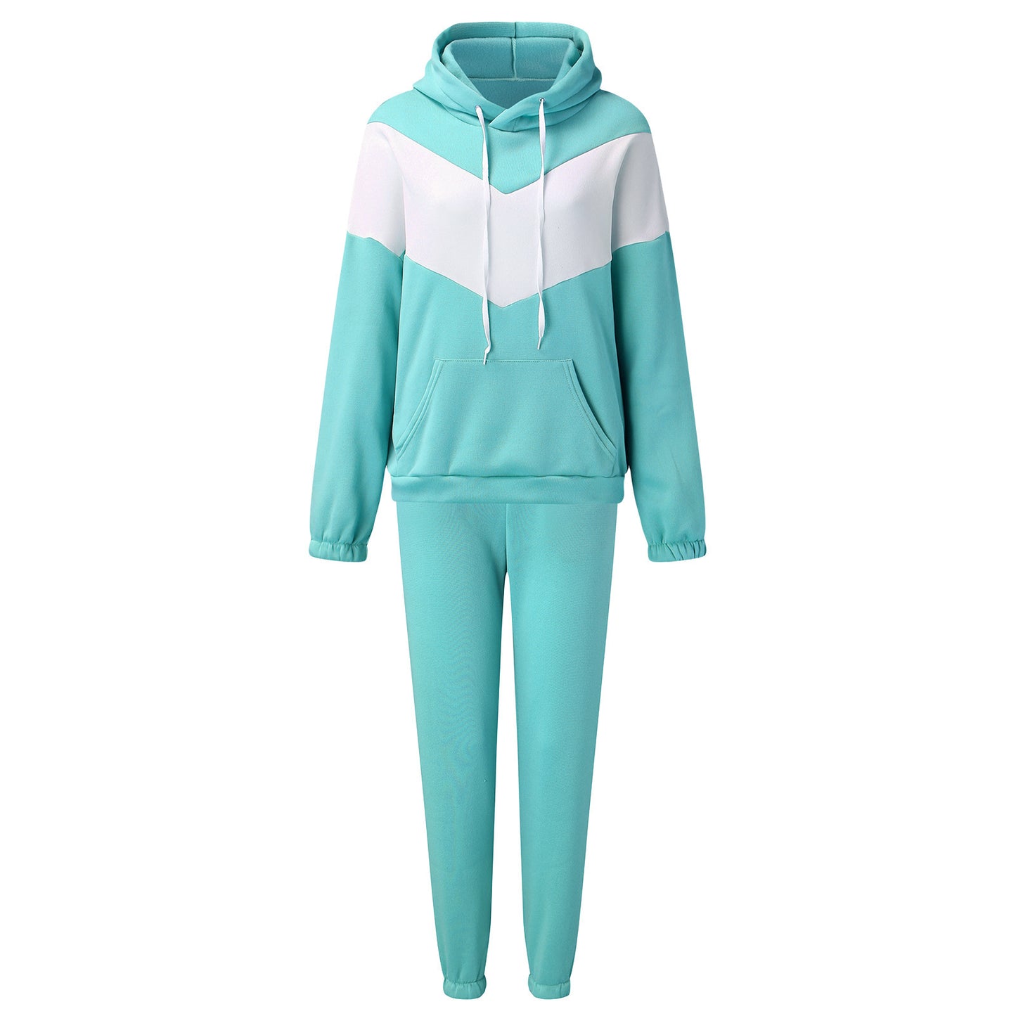 Chic and Style women's sports hoodie set and tight jogger pants