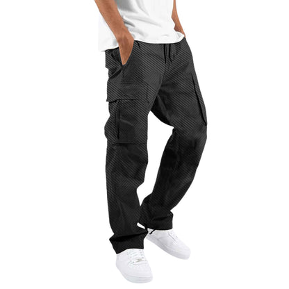 Elegant cargo pants for men with ergonomic cut and practical side pockets Chic and Style