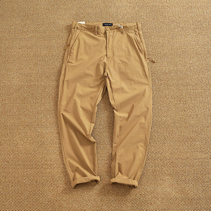 Men's chino pants with elastic waistband and practical side pockets Chic and Style