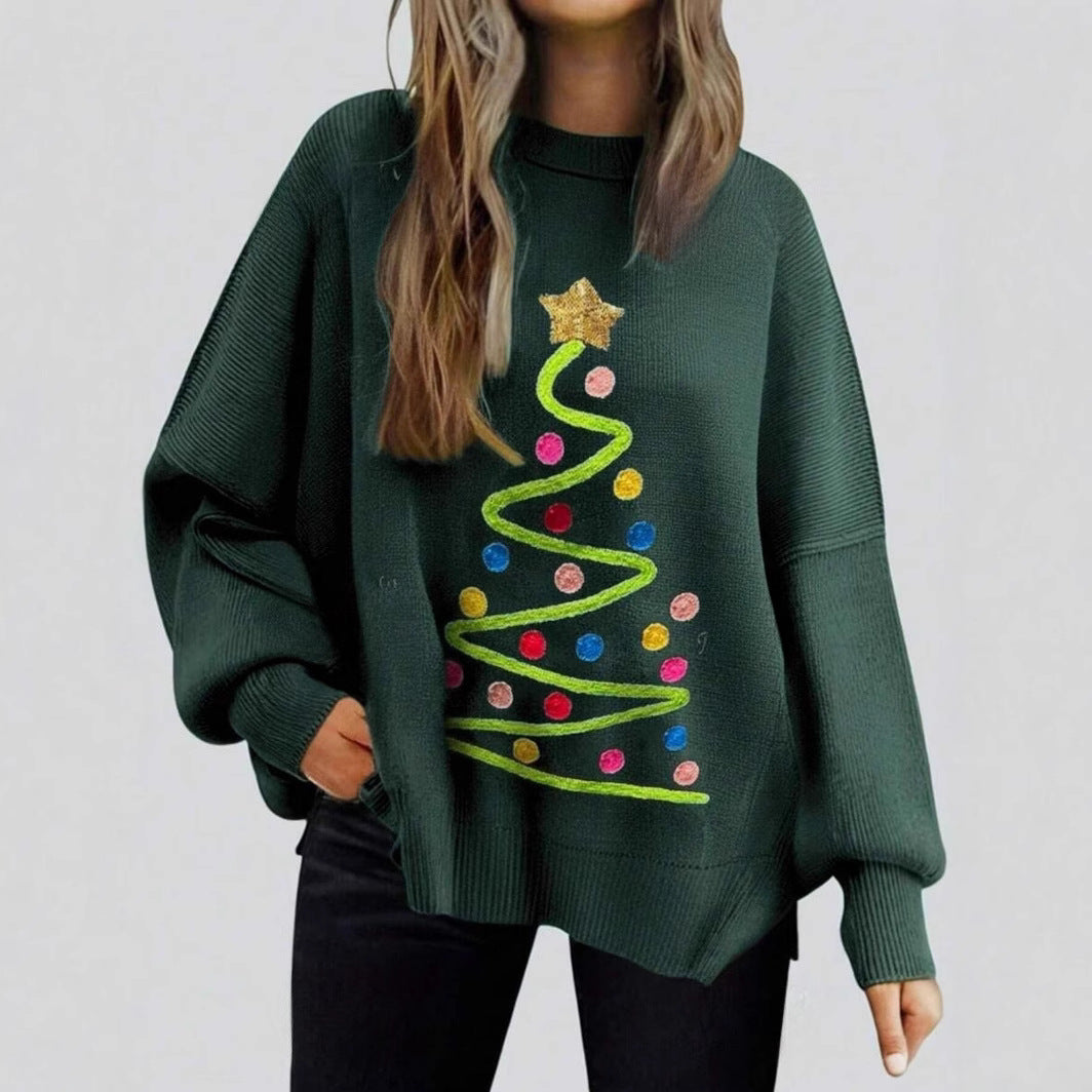 Pull en tricot décontracté Chic und Stil pour femmes