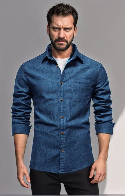 Chemise en jean pour hommes Chic und Stil