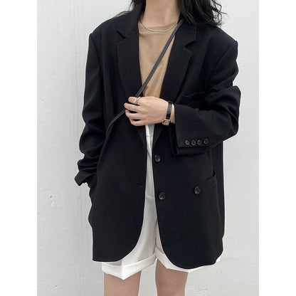 Veste oversize à double boutonnage pour femmes Chic und Stil