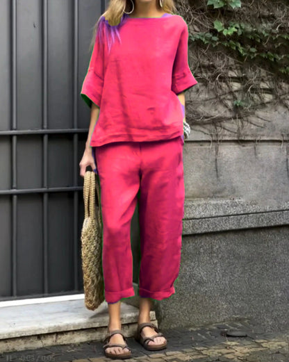 Ensemble décontracté pour femmes en tissu respirant Chic und Stil