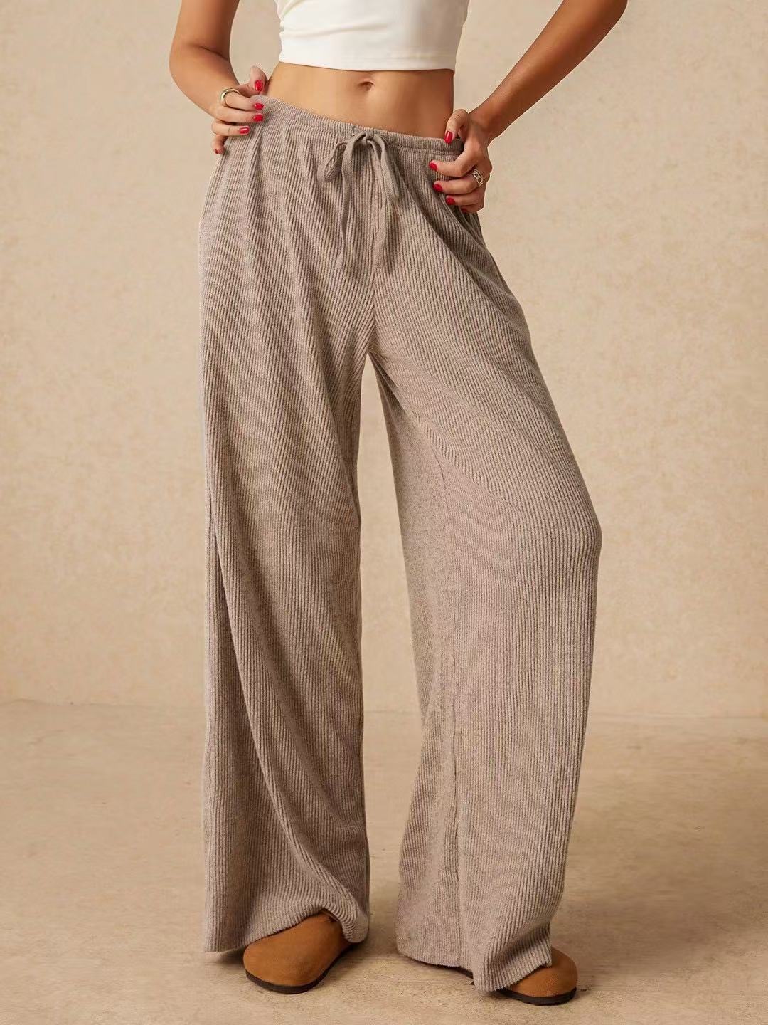 Ladies Soft and Comfortable Leisure Pants Chic and Style