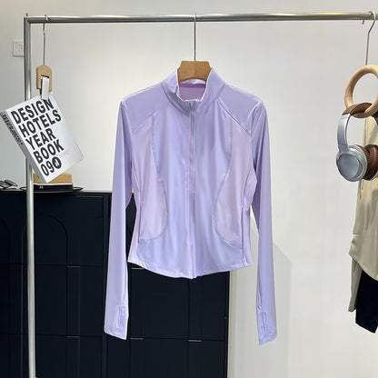 Veste fonctionnelle sportive pour femmes avec col haut Chic & Stil