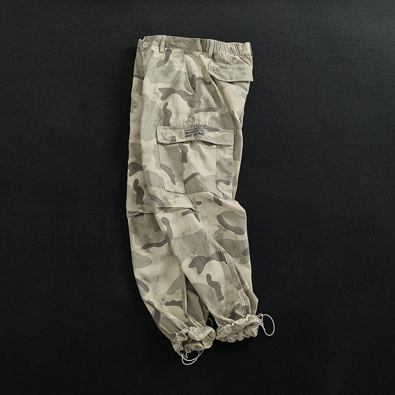 Cargo pants for women with versatile pockets and modern camouflage design Chic and Style