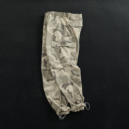 Cargo pants for women with versatile pockets and modern camouflage design Chic and Style