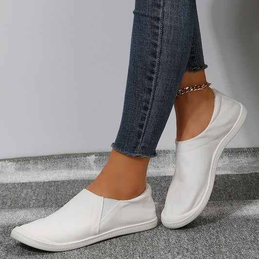 Baskets Slip-On Élastiques Chic und Stil pour Femmes
