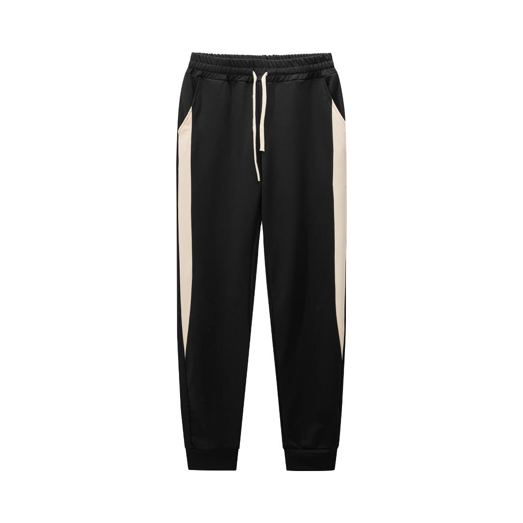 Men's leisure sports pants with contrasting stripes on the sides Chic and Style