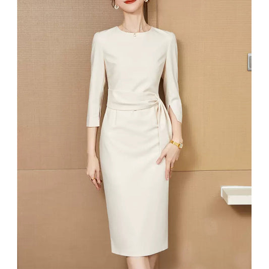 Robe Bodycon Élegante pour Femmes avec Ruching Latéral Chic und Stil