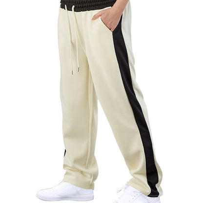 Comfortable sports sweatpants for men with elastic waistband and practical pockets Chic and Style