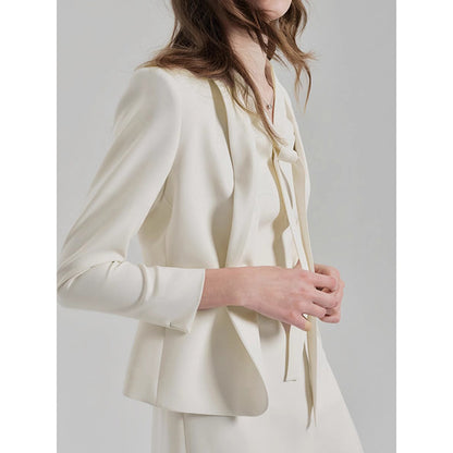 Ensemble robe blazer cintrée pour femmes Chic und Stil