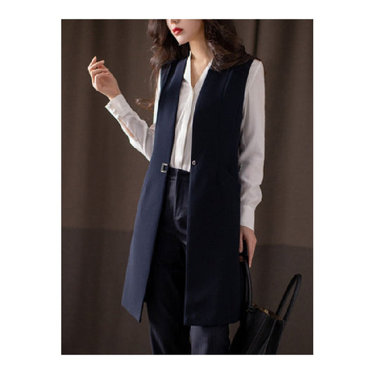Gilet long ajusté pour femmes Chic und Stil