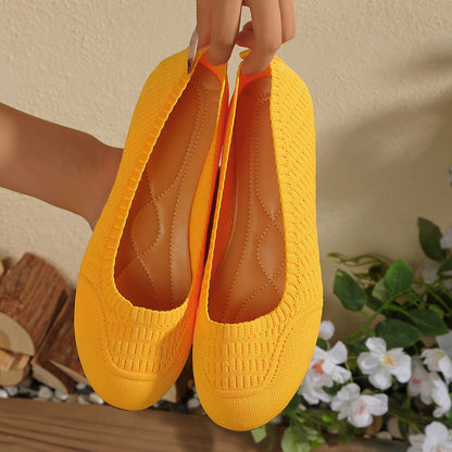Dames Ballerines en tricot légères Chic und Stil
