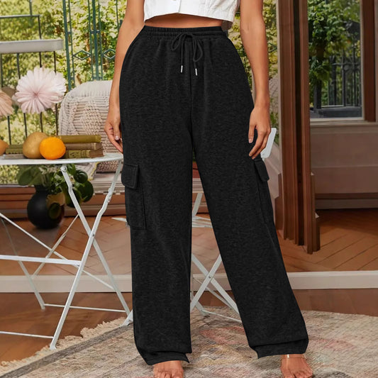 Ladies Utility Relaxed Chic Cargo Pants