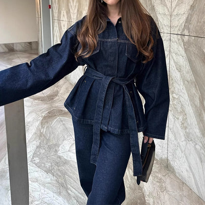 Veste en denim élégante pour femmes Chic & Stil