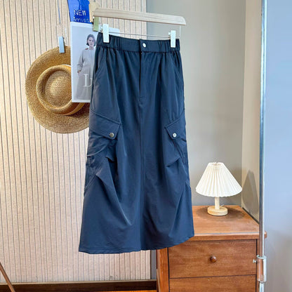 Jupe cargo pour femmes avec poches pratiques Chic & Stil