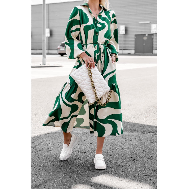 Femme Chemisier à manches longues Robe Chic und Stil