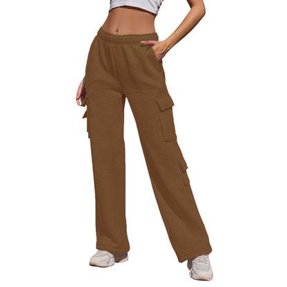Women's casual chic cargo pants