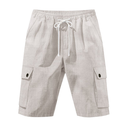 Shorts cargo décontractés pour hommes avec poches latérales respirantes Chic und Stil