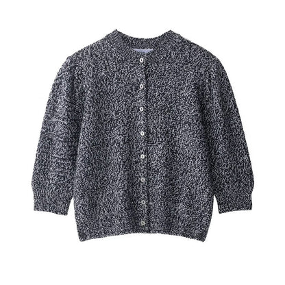 Cardigan pour femmes avec motif texturé innovant et boutonnière Chic und Stil