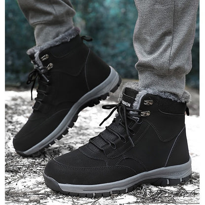 Bottes de randonnée d'hiver chaudes pour femmes avec doublure isolante et semelle antidérapante Chic und Stil