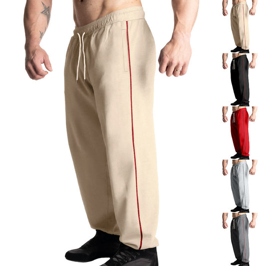 Comfortable sports pants for men with side pockets and adjustable waist Chic and Style