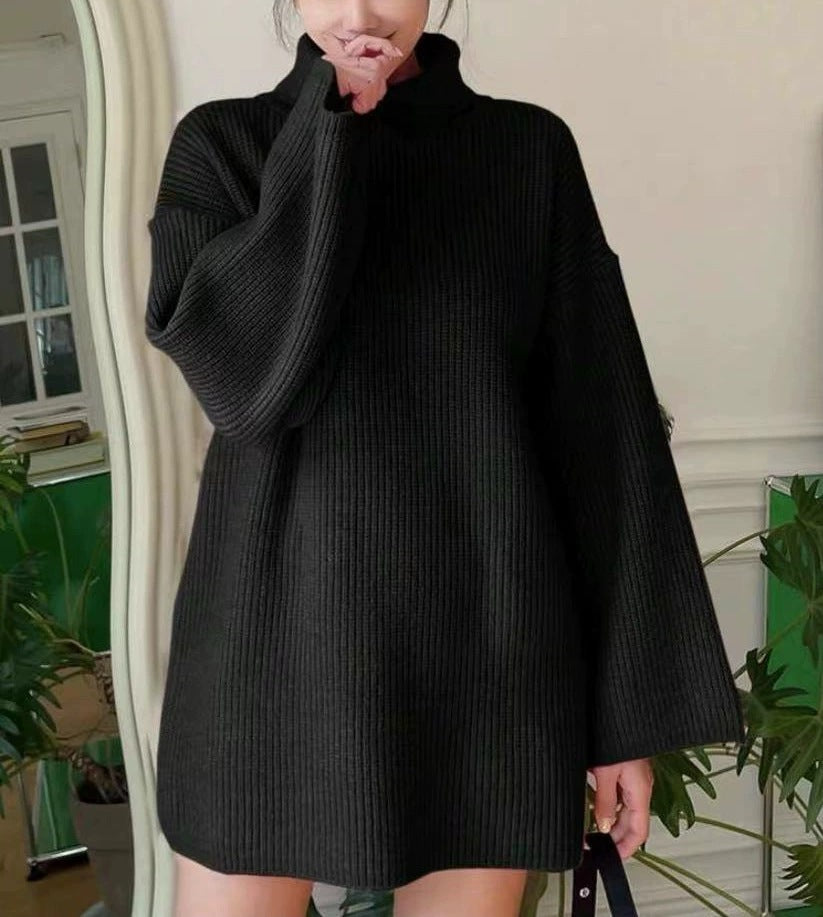 Dames Gros Pull en Tricot Chic und Stil