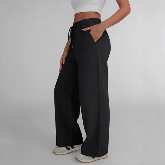 Loose leisure pants for women with elastic waist Chic and Style