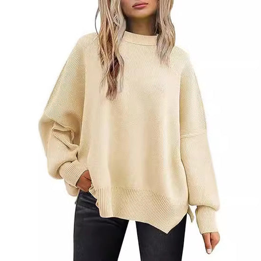 Dames pull en tricot décontracté Chic und Stil