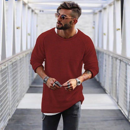 Pull décontracté pour hommes avec un motif tricot innovant Chic und Stil
