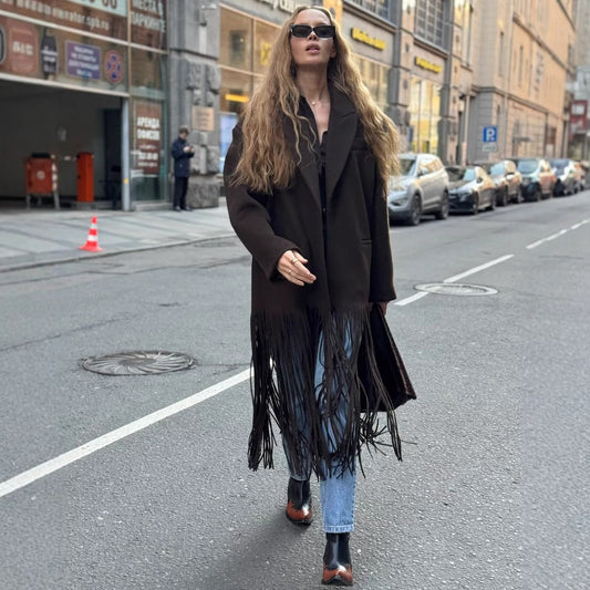 Chemise pour femmes avec franges Chic und Stil