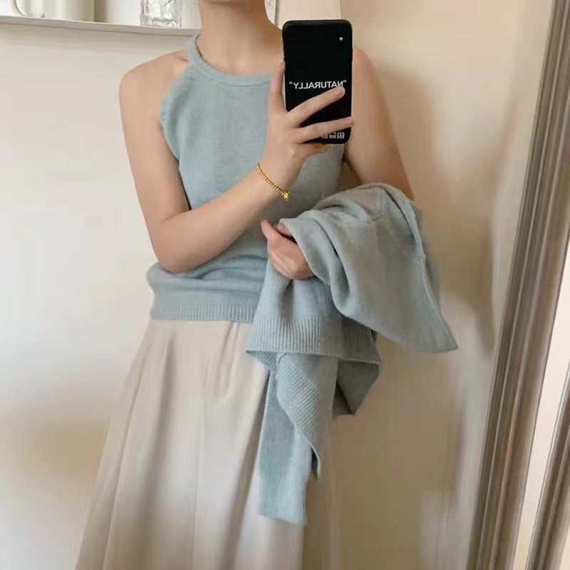 Cardigan en laine chaud pour femmes avec une coupe moderne et des manches décontractées Chic und Stil