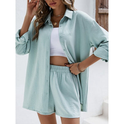 Chic and Style casual top and shorts set for women