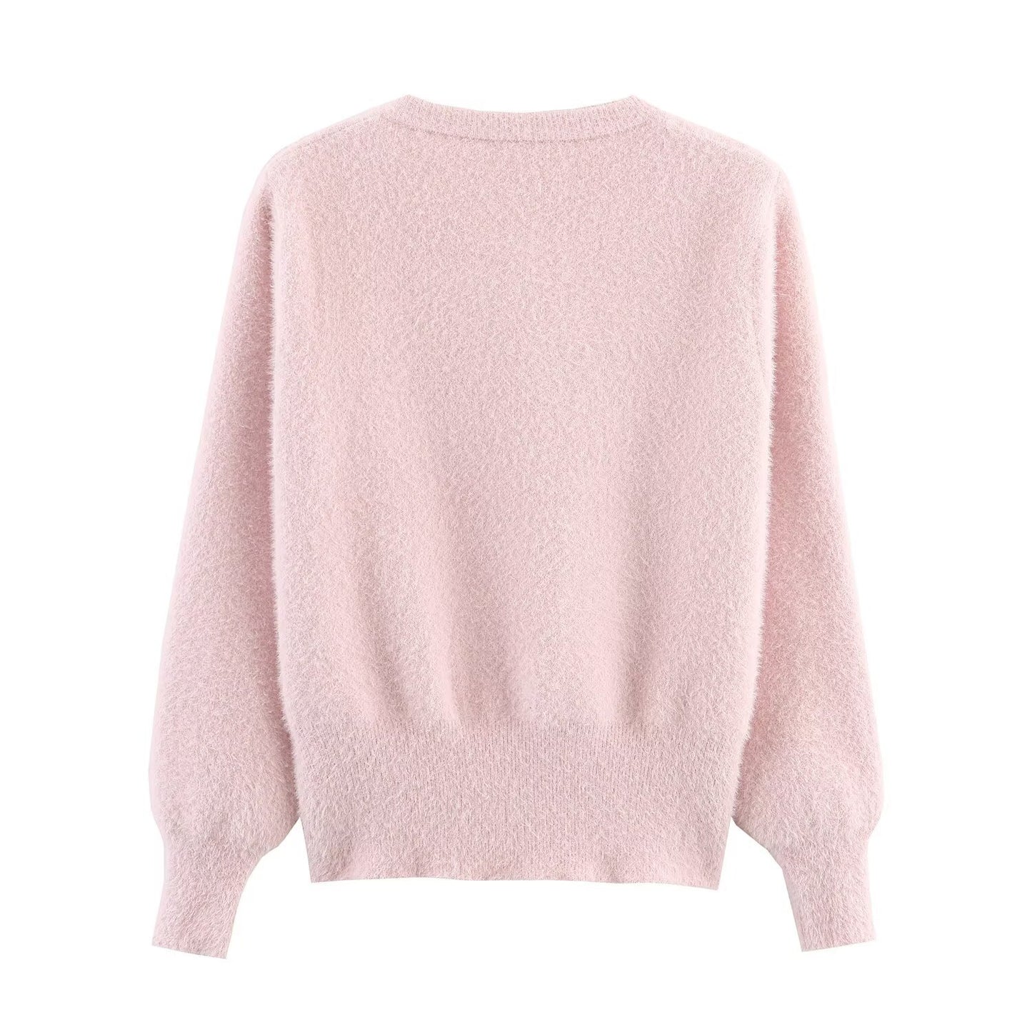 Dames Gilet en tricot douillet avec des détails floraux élégants Chic und Stil