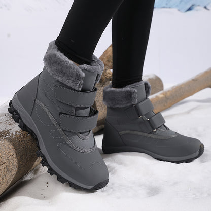 Bottes d'hiver pour femmes avec semelle antidérapante et doublure intérieure chaude Chic und Stil