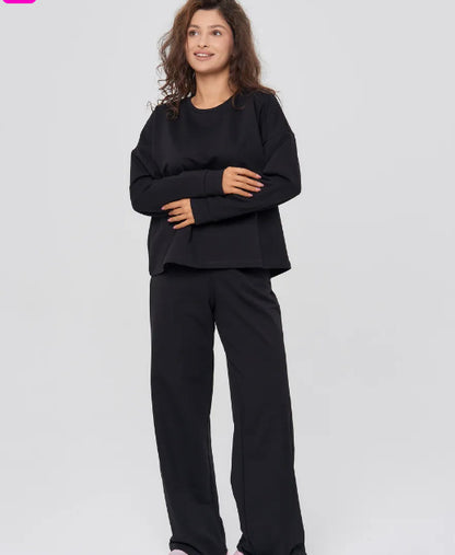 Dames Ensemble de loungewear décontracté confortable avec coupe ample Chic und Stil