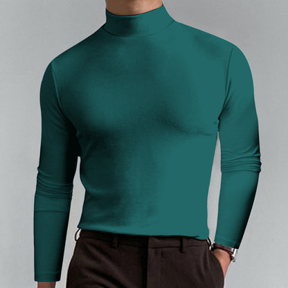 Pull-over à col roulé pour hommes en matériaux confortables et élastiques Chic und Stil