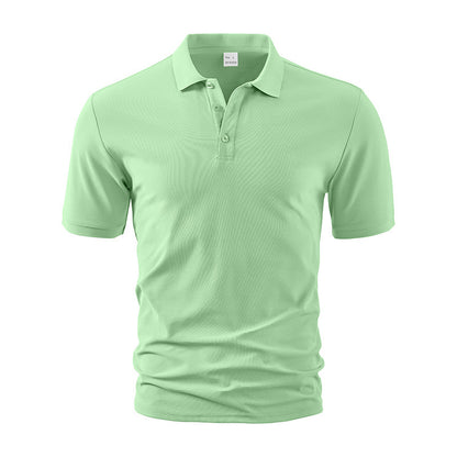 Polo pour hommes en matériau fonctionnel respirant avec une coupe moderne Chic und Stil