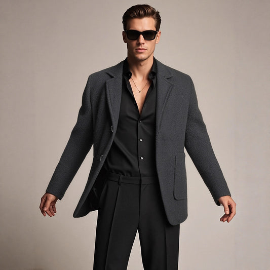Elegant and structured leisure jacket for men Chic und Stil